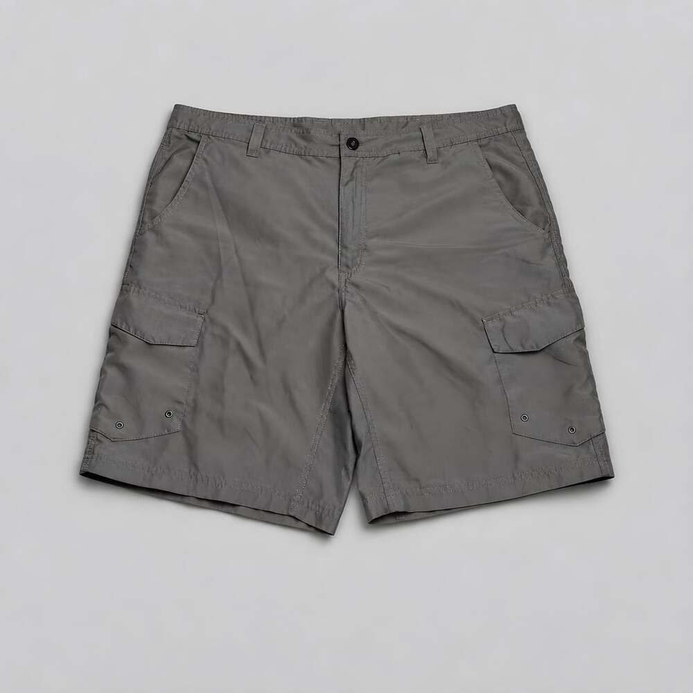 Magellan Outdoors Cargo Shorts Size 38 Gray Water Repellent Hiking